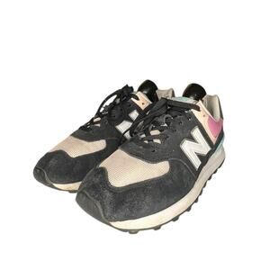 New Balance Black and Pink Athletic Shoes